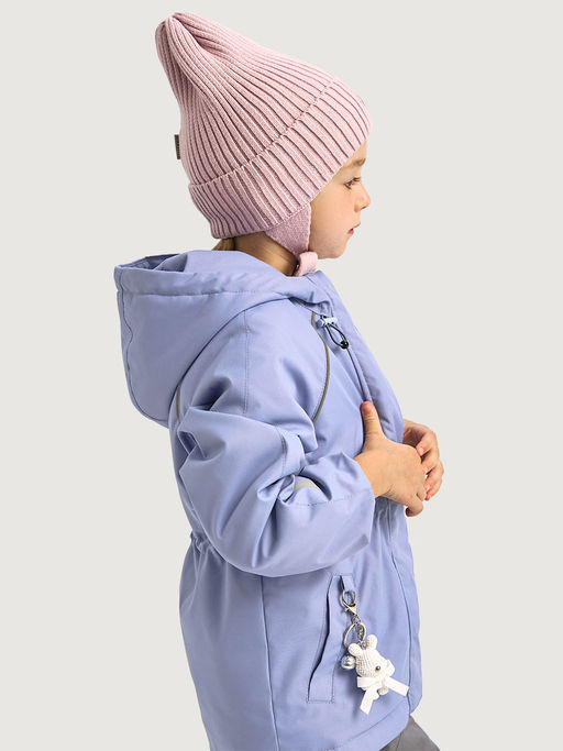 Костюм 7м1826 лаванда/светло-серый