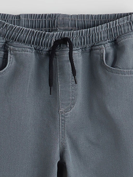 Beli Lastikli Erkek ?ocuk Jean Pantolon