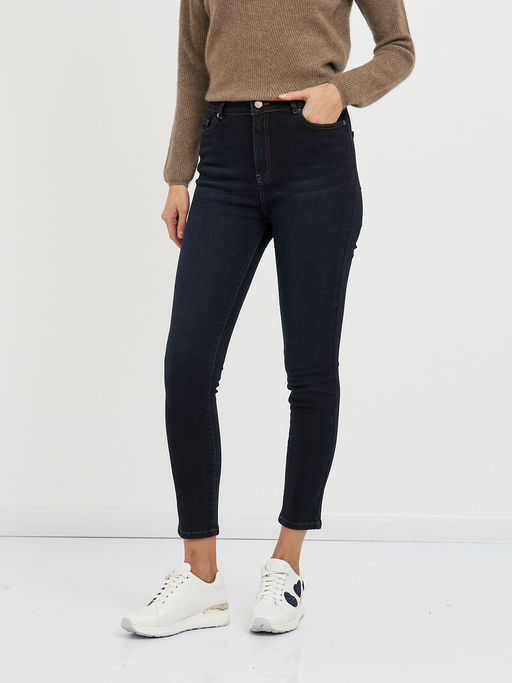 брюки женские синие из хлопка - Glenfield фото 2