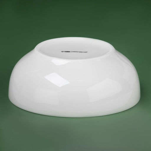 Салатник новогодний Доляна «Рождественский вечер», 580 мл, 15.5×6 см, фарфор, цвет белый