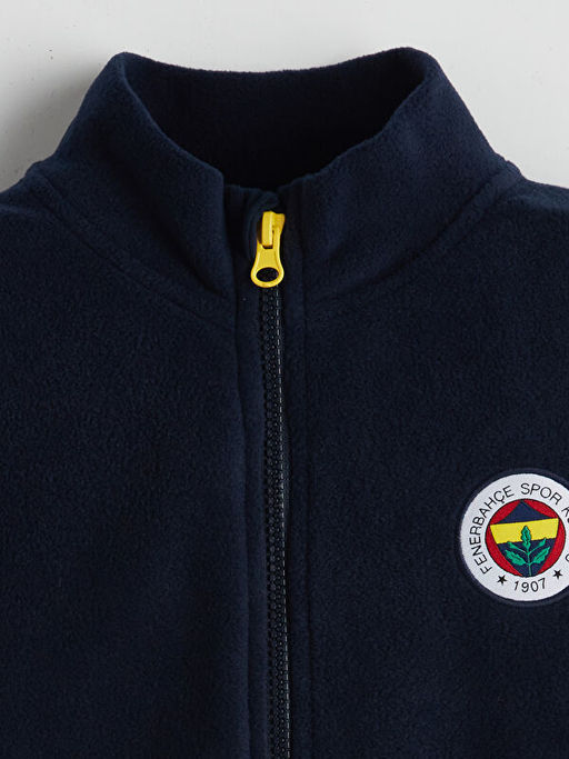 Dik Yaka Fenerbah?e Bask?l? Polar Erkek ?ocuk Yelek