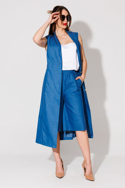 Шорты NIKVA н538.3 синий  фото 5