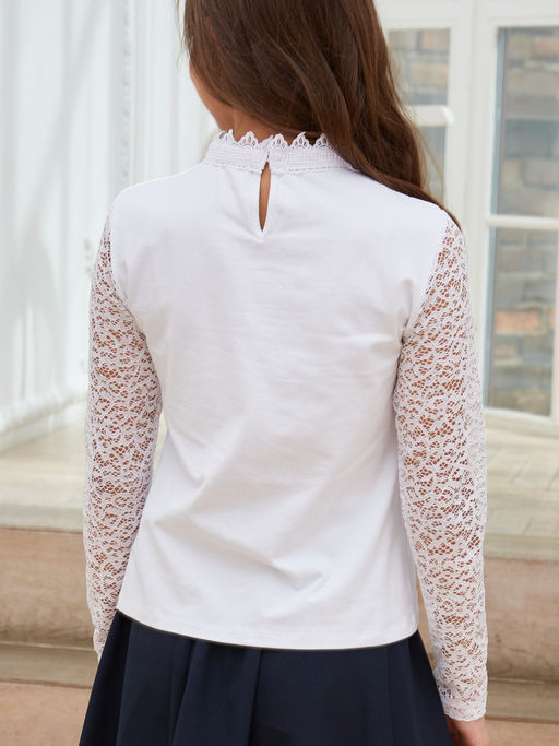 Блузка белый 202230530 - Nota bene фото 12