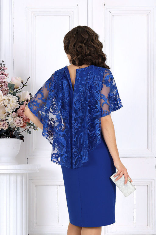 Платье Ninele 7508 василек