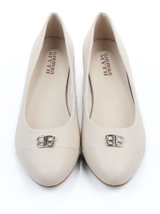 06-M47-6 BEIGE Туфли женские (натуральная кожа)