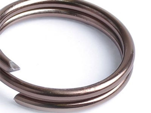 Проволока Ø 1мм арт.ТВ-ALW-1 цв.15 коричневый рул.10м