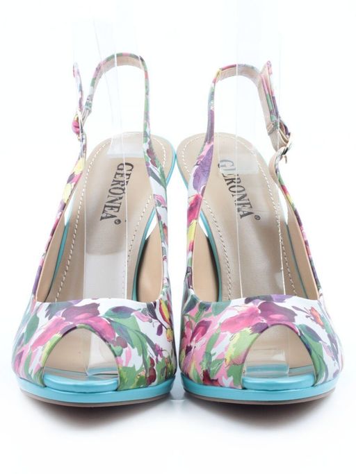 08-EG24-1 MULTI-COLOR Босоножки женские (натуральная кожа) - Фабричный китай фото 8