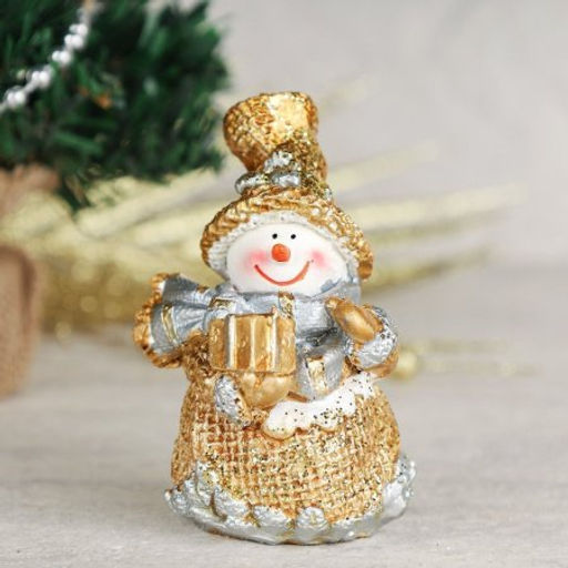 Фигурка Снеговичок 8 см / CHR007 /уп 3/384/Новый год - Галеонтрейд фото 2