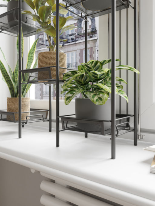 Подставка для цветов Лира 36 Черная ПДЦЛИ36 Ч - Зми фото 4