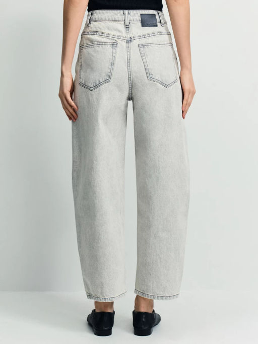 Джинсы barrel с высокой посадкой / Zarina  фото 4