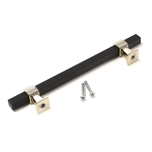 Ручка-скоба CAPPIO PK117, м/о 128 мм, цвет черный