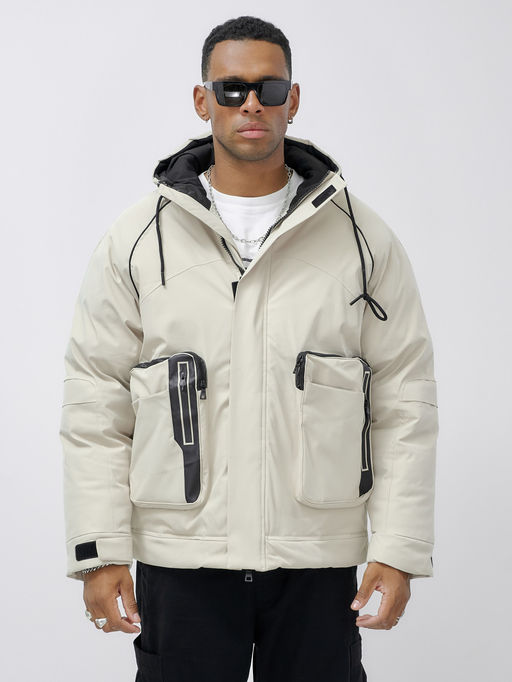 Куртка зимняя до - 20 бежевого цвета - Mtforce фото 7