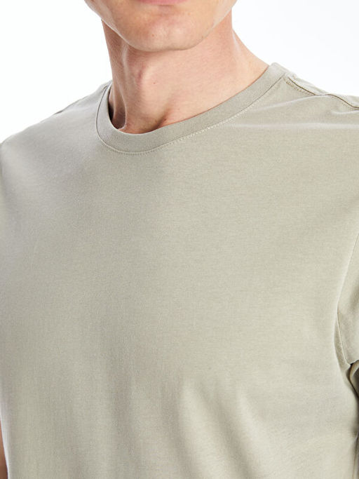 Bisiklet Yaka Penye Erkek Ti??rt