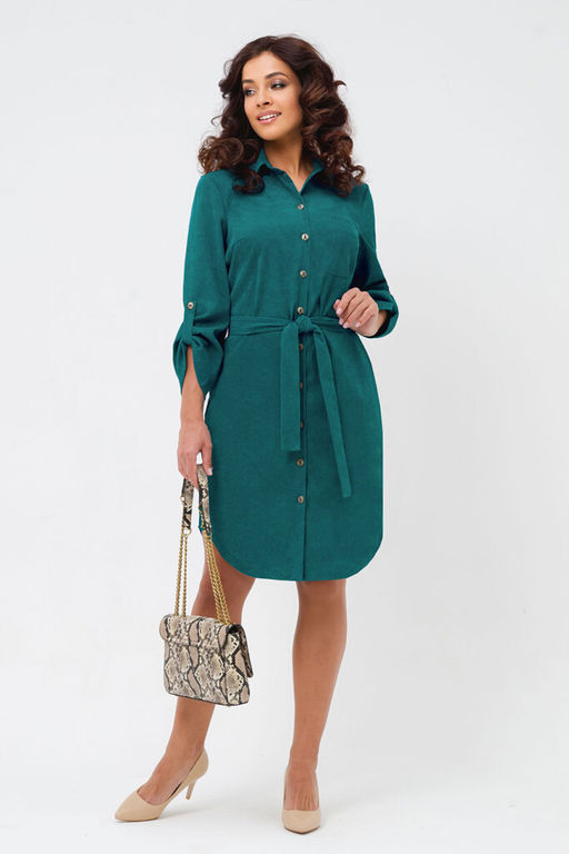 Платье-рубашка Аманда (46-56) - Serenada фото 3