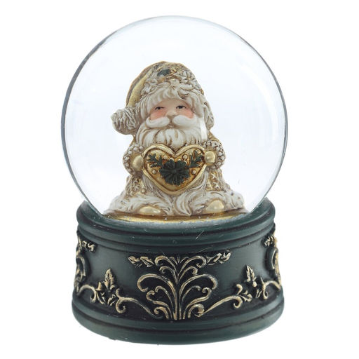 Фигурка декоративная "Дед Мороз" в стекл шаре, D 6.5 см, L6 W6 H8,5 см, 2в.