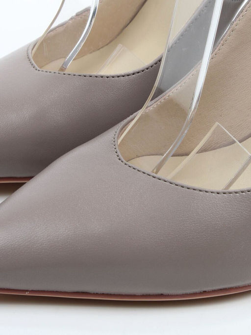 06-A34A-532HK GREY/BEIGE Туфли женские (натуральная кожа)