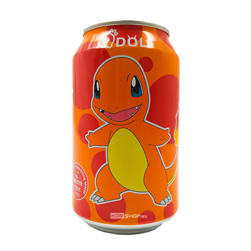 Газированный напиток с Чармандером со вкусом личи Qdol Pokemon Lychee Charmander (Китай), 330 мл Акция