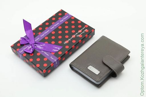 Женская кожаная визитница Sergio Valentini СВ 8034-010  фото 11