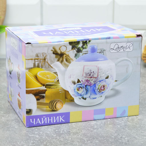 Чайник заварочный "Beautiful garden", арт. НС718-К48, HC700-K48 (51996)