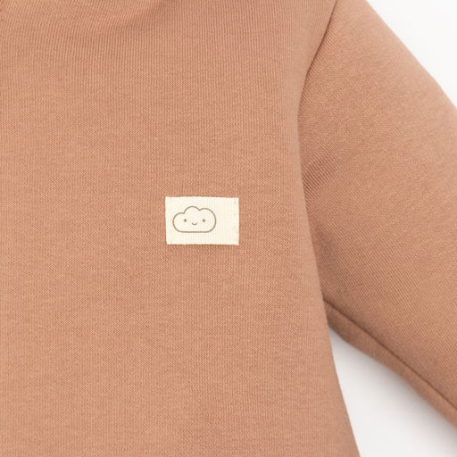 Комбинезон с капюшоном Крошка, Я BASIC LINE, рост 80-86 см, коричневый - Крошка я фото 5