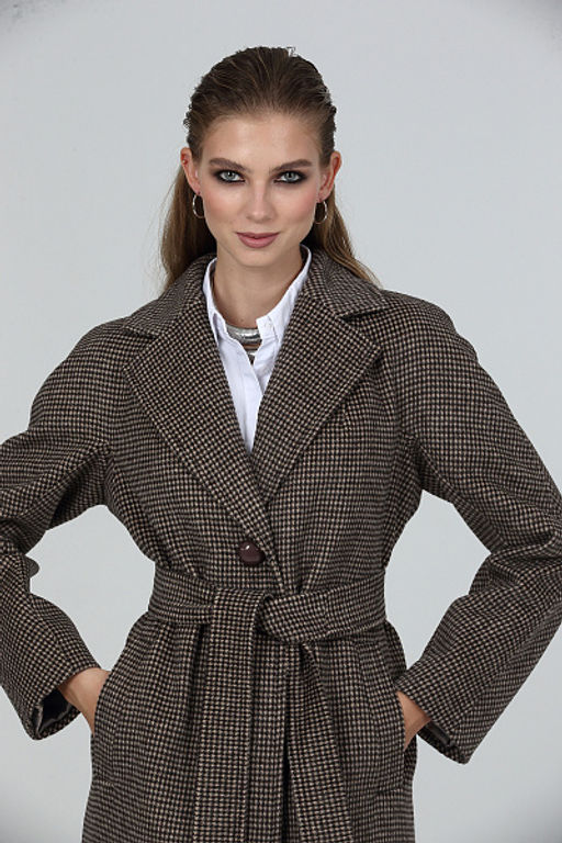 М-241 Пальто жен демисезонное Оливия - Zarya mody фото 6