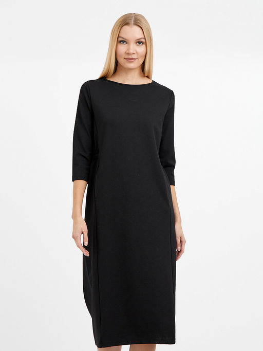 платье черное с карманами - Glenfield фото 2