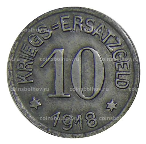 10 пфеннигов 1918 года Германия  Нотгельд Крефельд