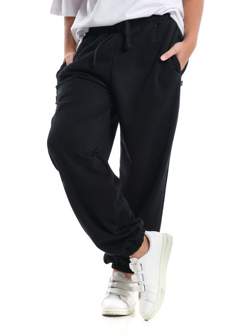 Спортивные брюки трикотажные 22-7999 коричневый - Mini maxi фото 20