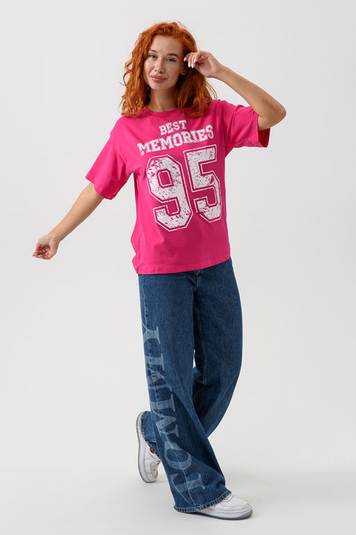 8506/1 Футболка женская оверсайз - Натали фото 247