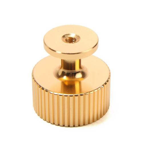 Ручка-кнопка CAPPIO PK326, d=28 мм, цвет золото