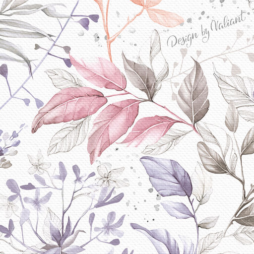 Короб стеллажный 2-х секционный, 50*30*20 см, BOTANIC LILAC, шт - Valiant фото 5