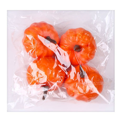 Фигурка для поделок и декора «Тыква», набор 4 шт., размер 1 шт. — 4.5×4.5×5 см, цвет оранжевый