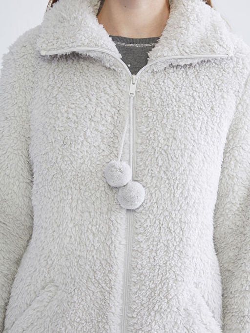 G?mlek Yaka Pel?? Kad?n Pijama ?st?