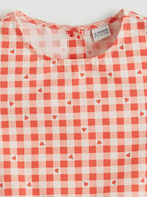 Bisiklet Yaka K?z ?ocuk Elbise