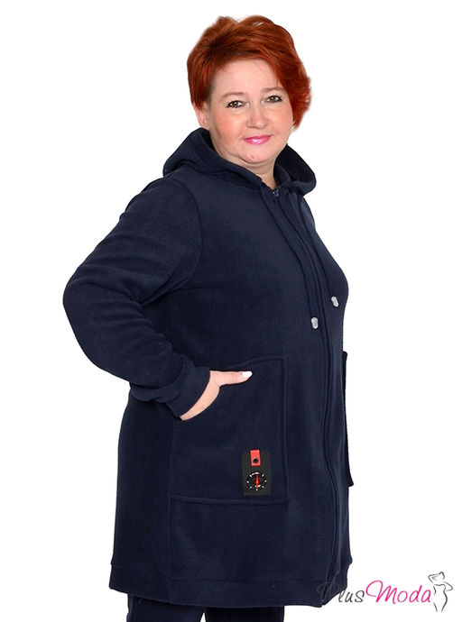 Жакет-пальто Модель №1787 размеры 44-84 - Plusmoda фото 12