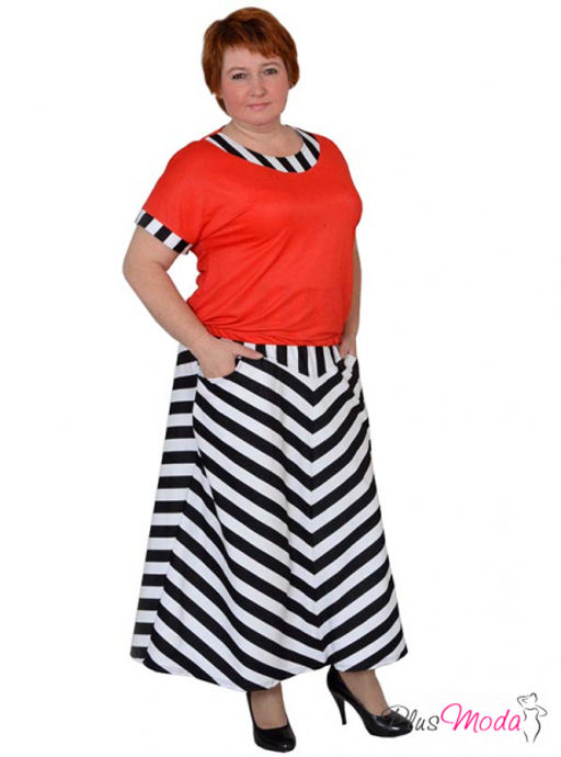 Туника Модель №297 размеры 44-80 - Plusmoda фото 7