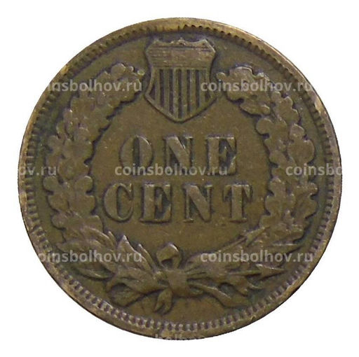 Монета 1 цент 1906 года США