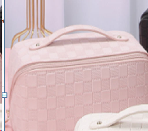 Косметичка 23,5х12 см / XN-011PN /уп 50/розовая