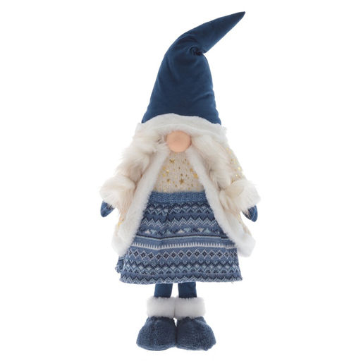 Игрушка набивная с подсветкой "Гном", L28 W20 H79/52 см, 2в.
