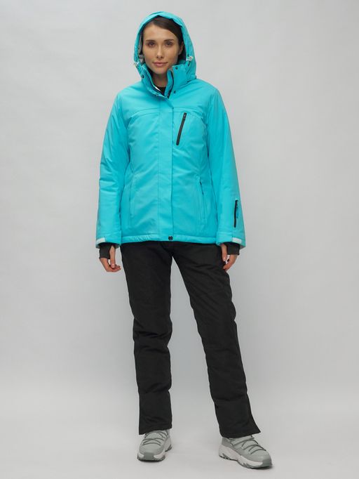 Горнолыжный костюм женский голубого цвета 0507Gl - Chunmai фото 8