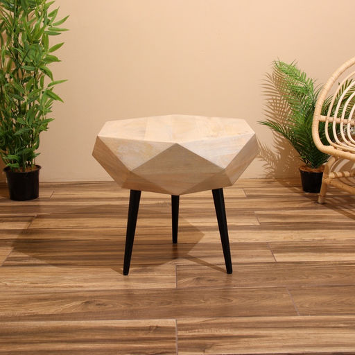 Столик кофейный, 51×51×50 см, манговое дерево