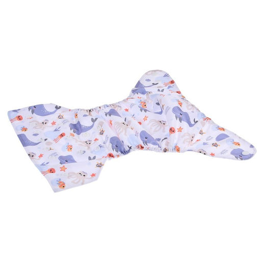 Многоразовый подгузник Морские - Крошка я фото 7