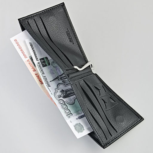 Портмоне 
 08.L-382_ANDI-A007-6-черный