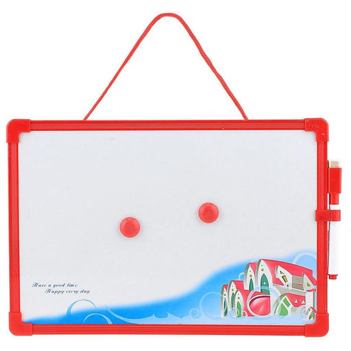 Доска магнитная, маркер и 2 магнита в комплекте, МИКС