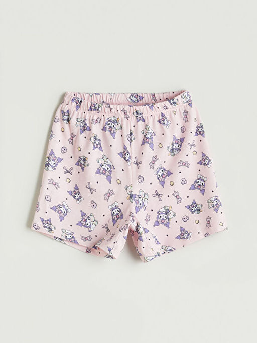 Beli Lastikli Kuromi Bask?l? K?z ?ocuk Pijama Alt