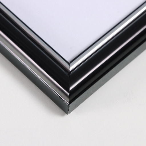 Фоторамка пластик "Пиксель" 40х60 см, чёрный (пластик)