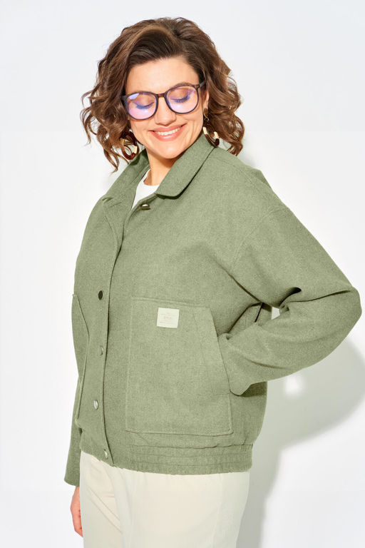 Костюм Liliana 1506-1507 фисташка+экрю  фото 6