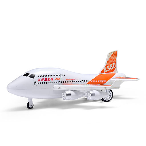 Самолет "Боинг-2" р/у, 27 MHz, свет, аккум, в коробке