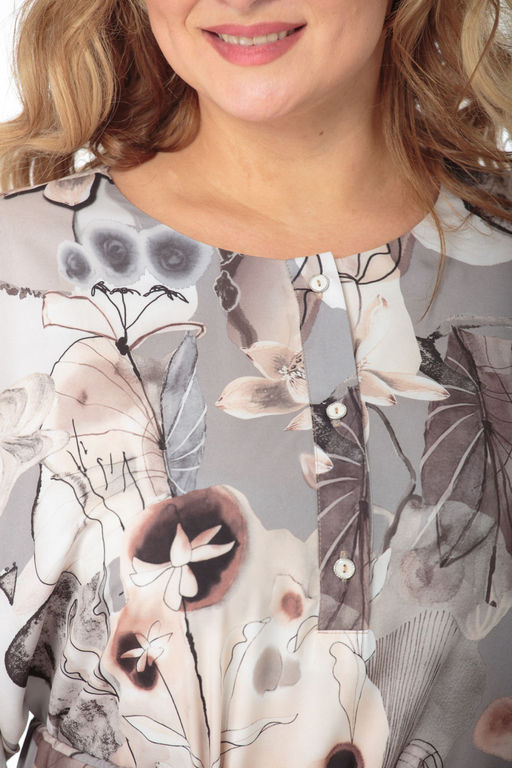 Платье ANELLI 859 серые тона  фото 6