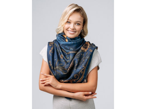 Платок женский Lanotti картина/№19